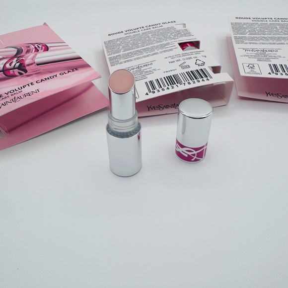 YSL Rouge Volupte Candy Glaze Double Care Balm Travel Size 3p Set | NIB. - Picture 4 of 4